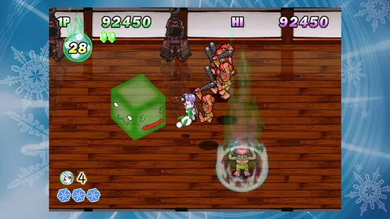 Snow Battle Princess Sayuki gameplay screenshot 4