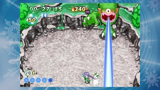 Snow Battle Princess Sayuki gameplay screenshot 2