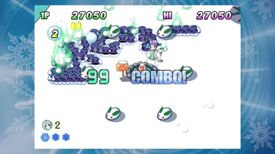 Snow Battle Princess Sayuki gameplay screenshot 1