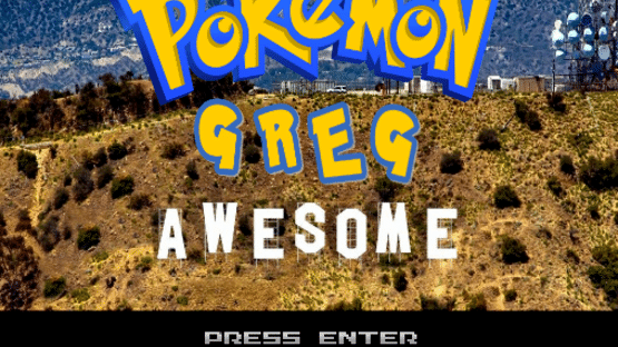 Pokémon: Greg Version Screenshot