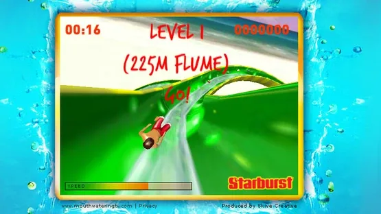 Starburst Waterslide Slalom screenshot 1
