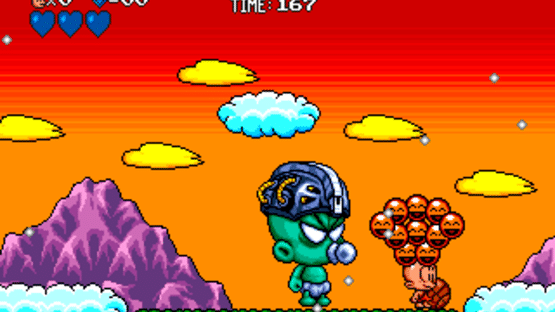 Bonk's Adventure: Arcade Version Screenshot