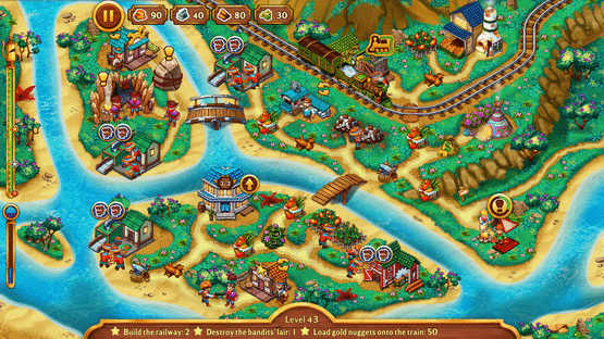 Golden Rails: Road to Klondike Screenshot