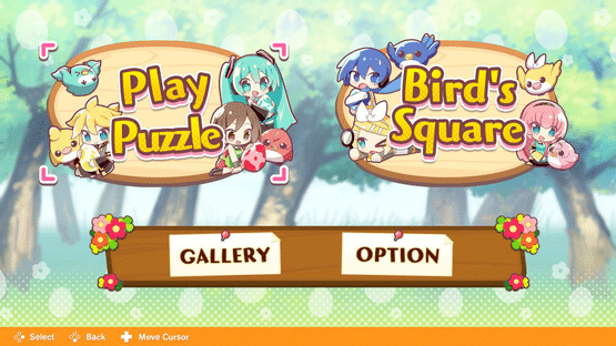 Hatsune Miku Connecting Puzzle Tamagotori Screenshot