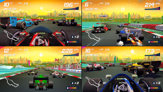 Horizon Chase Turbo: Senna Forever Screenshot