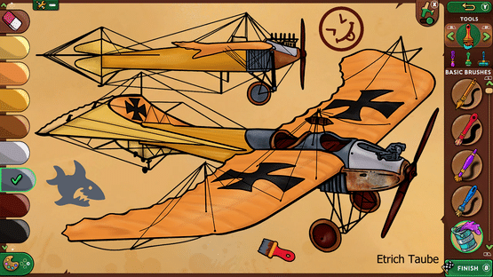 Red Wings: Coloring Planes Screenshot