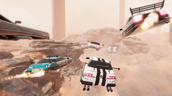 Hovercars 3077: Underground racing Screenshot