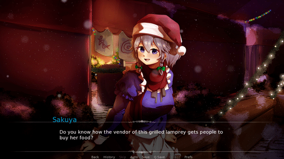 Christmas Celebration With Sakuya Izayoi Screenshot