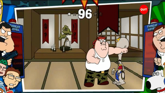 American Dad vs. Family Guy: Kung-Fu II Turbo! Hyper-Mega Edition Screenshot