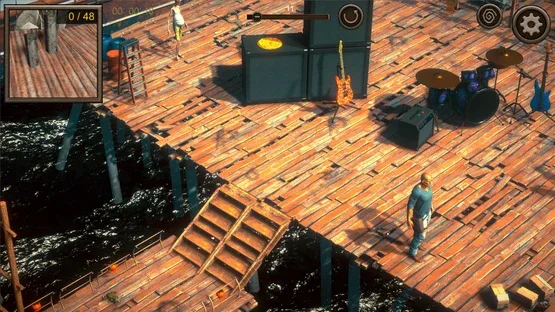 Hidden Floating City Top-Down 3D screenshot 4