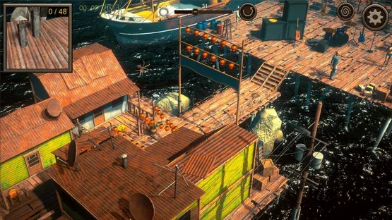 Hidden Floating City Top-Down 3D screenshot 5
