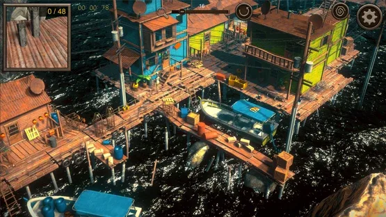 Hidden Floating City Top-Down 3D screenshot 6