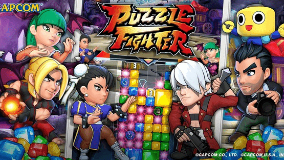 Puzzle Fighter Screenshot