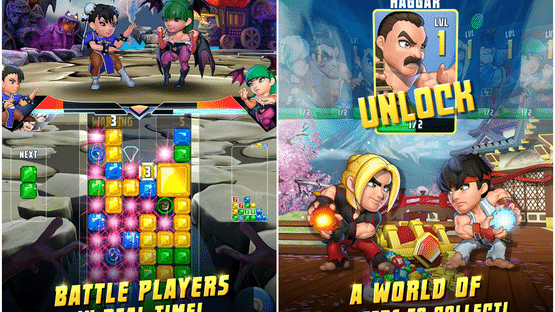 Puzzle Fighter Screenshot