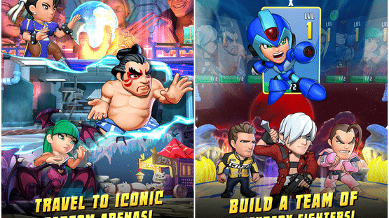 Puzzle Fighter Screenshot