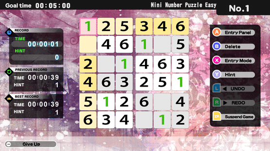 The Number Puzzle Screenshot