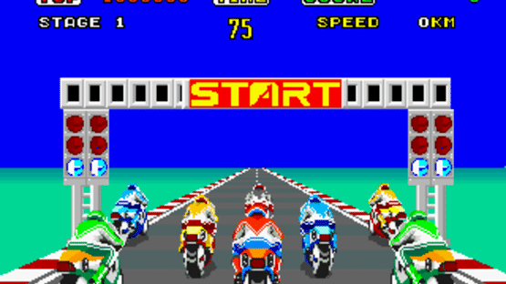 Hang-On Screenshot