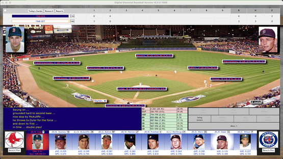 Digital Diamond Baseball V10 Screenshot