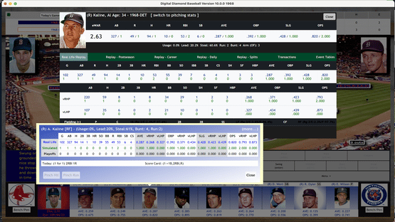 Digital Diamond Baseball V10 Screenshot