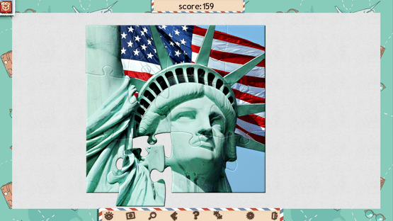 1001 Jigsaw American Puzzles Screenshot