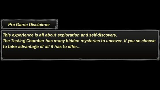 The Testing Chamber cover