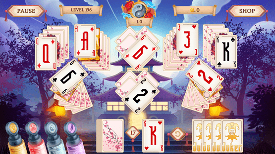 Samurai Solitaire: Threads of Fate Screenshot