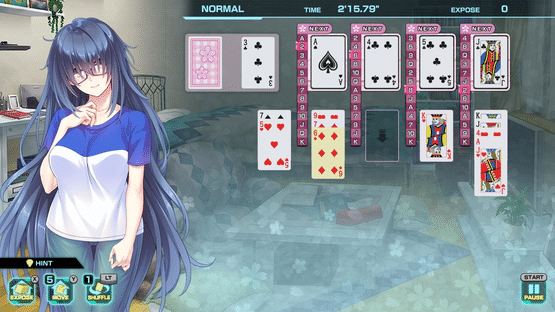 Pretty Girls Four Kings Solitaire Screenshot