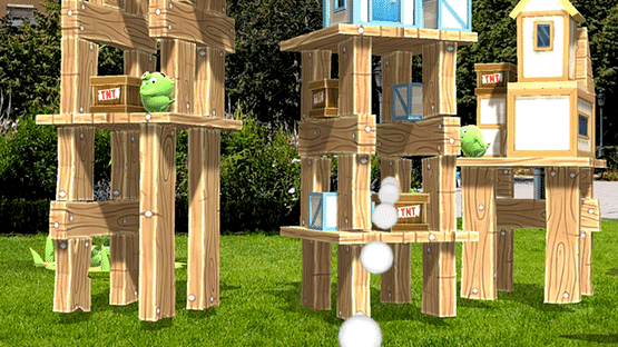 Angry Birds AR: Isle of Pigs Screenshot