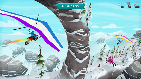 Airborne Motocross Screenshot