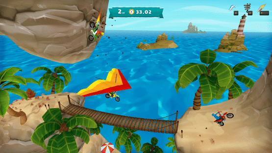 Airborne Motocross Screenshot