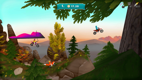 Airborne Motocross Screenshot