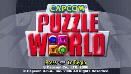 Capcom Puzzle World Screenshot