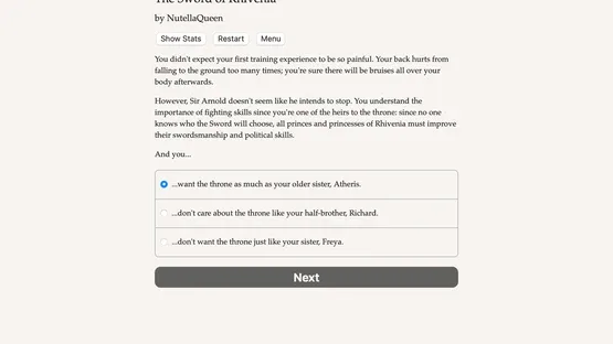 The Sword of Rhivenia screenshot 1