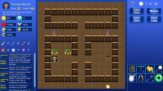 Magic Tower: Destroy the Wormhole screenshot 4