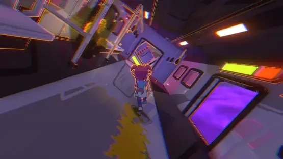 Demon Turf: Neon Splash screenshot 2