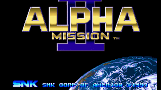 Alpha Mission II Screenshot