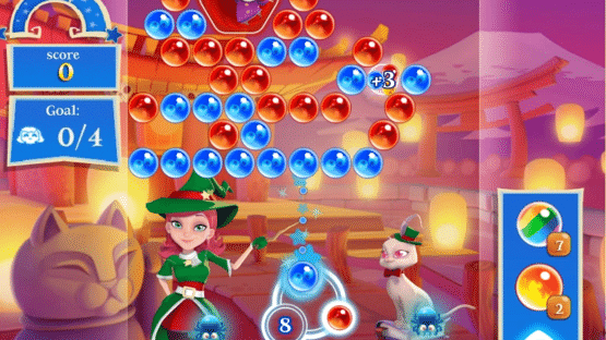 Bubble Witch 2 Saga Screenshot