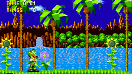 Vector the Crocodile in Sonic the Hedgehog Screenshot