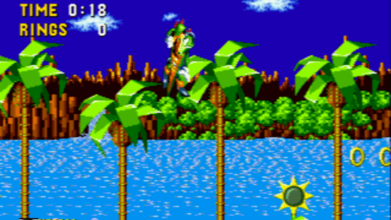 Vector the Crocodile in Sonic the Hedgehog Screenshot