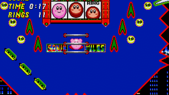 Kirby in Sonic the Hedgehog 2 Screenshot