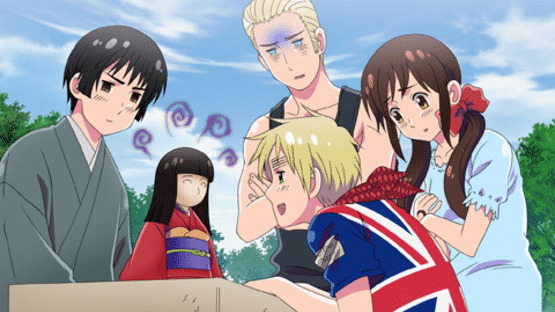 Gakuen Hetalia Portable Screenshot