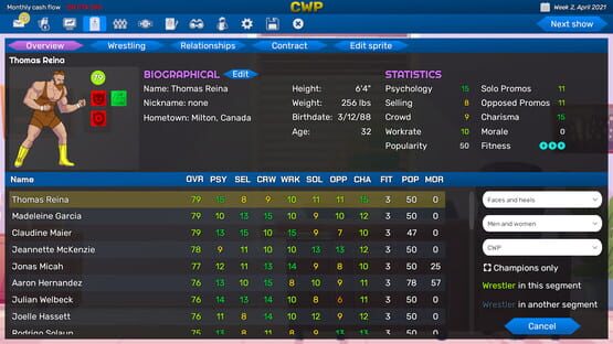 Championship Wrestling Promoter cover