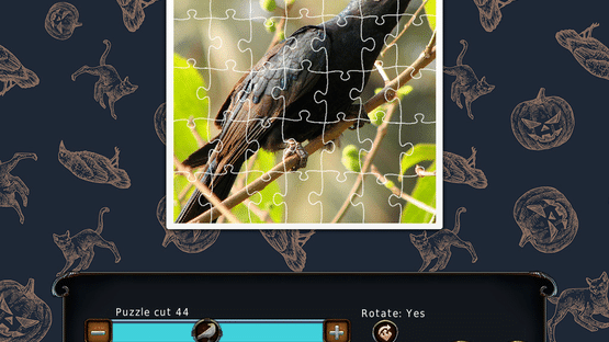 1001 Black Raven Jigsaw Screenshot