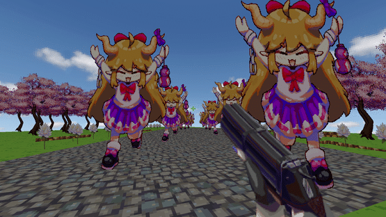 I am Sakuya: Touhou FPS Game Screenshot