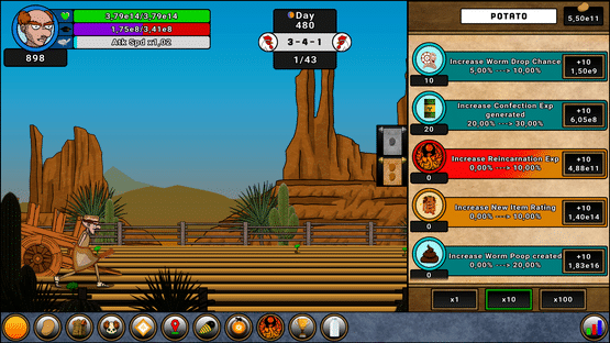 Farmer Against Potatoes Idle Screenshot