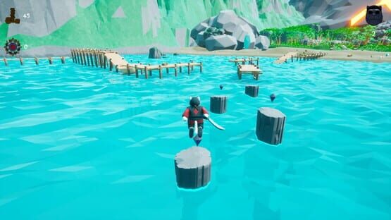 Purrate Adventure: Volcano Isle screenshot 1