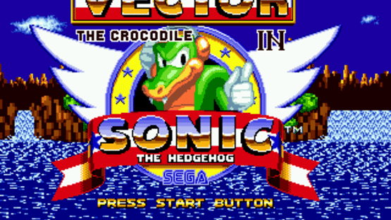 Vector the Crocodile in Sonic the Hedgehog Screenshot