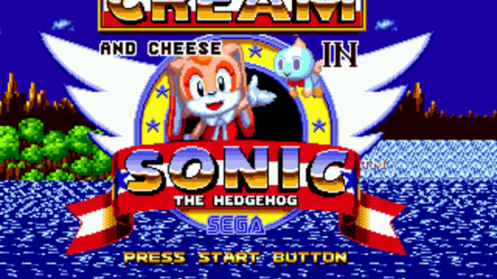 Cream and Cheese in Sonic the Hedgehog Screenshot