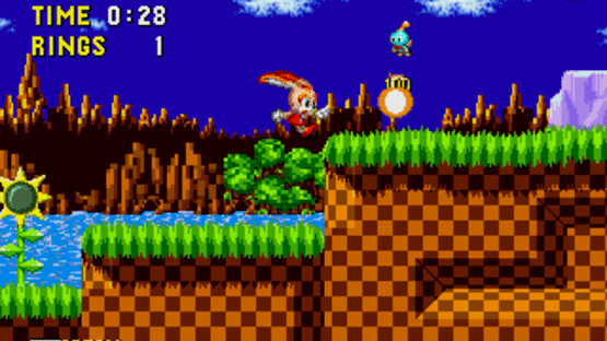 Cream and Cheese in Sonic the Hedgehog Screenshot