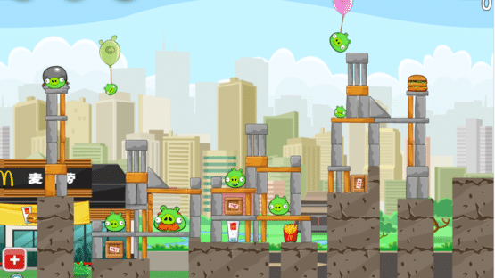 Angry Birds McDonald's Screenshot